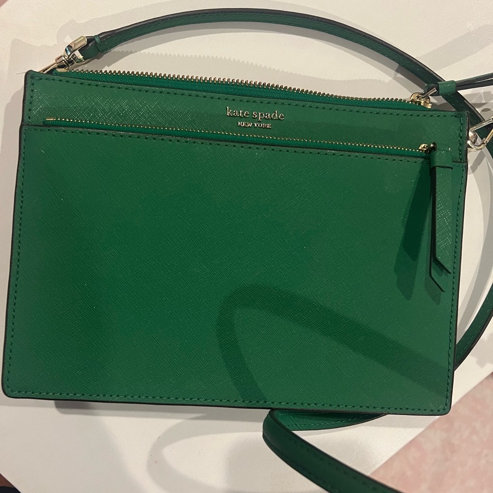 Kate Spade Cameron Kelly Green Bean Crossbody